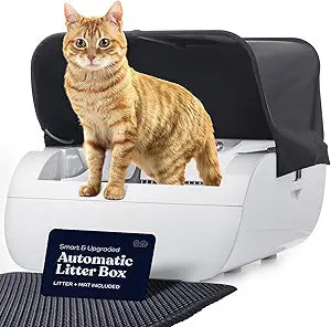 Smart Automatic Litter Box - Self-Cleaning