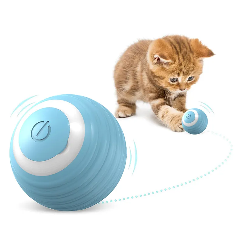 Interactive Cat Ball Toy - Smart Rolling Ball