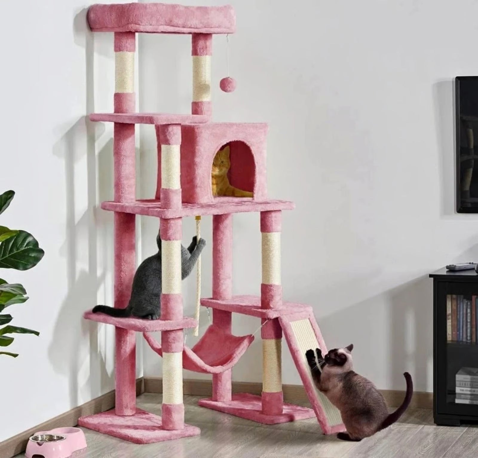 Cat Tree Tower - Multi-Level Scratching Post